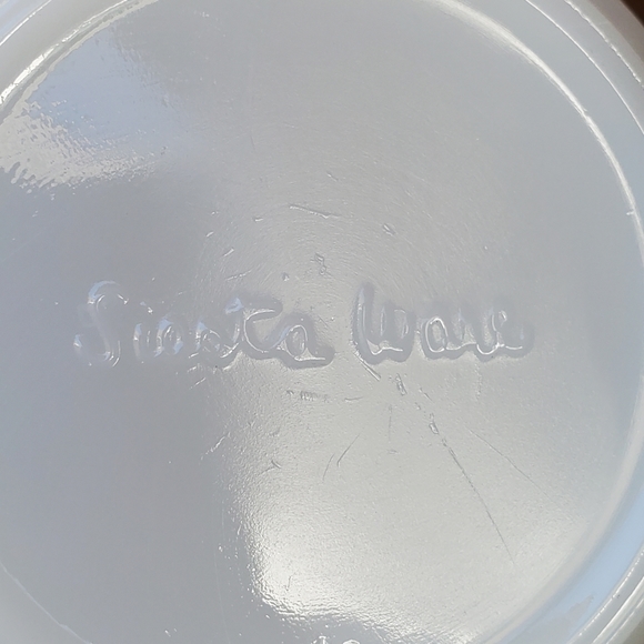 Siesta Ware Vintage 4 Coffee Cups Wooden Handles Poker Playing Cards Bar Ware - Picture 2 of 8